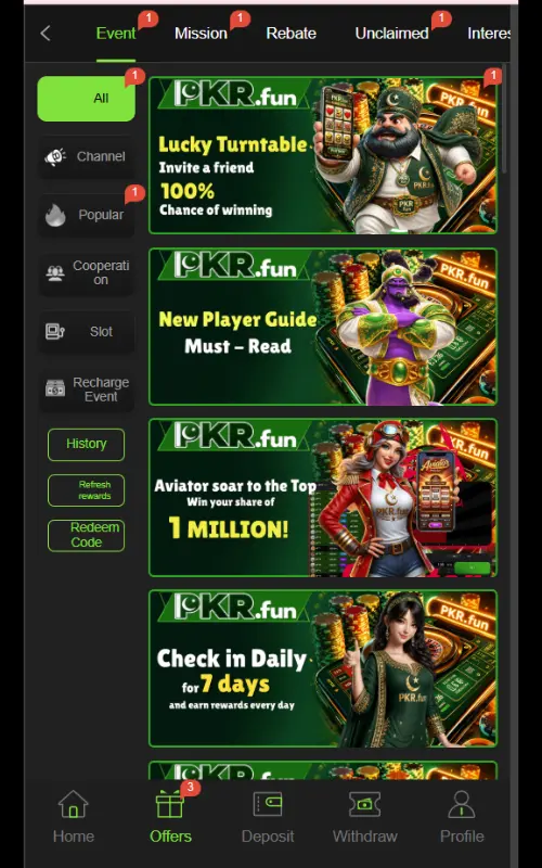 PKRFUN 7 Game