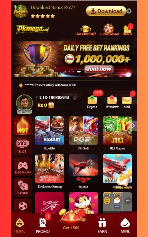 PKBet7 Game Free Download