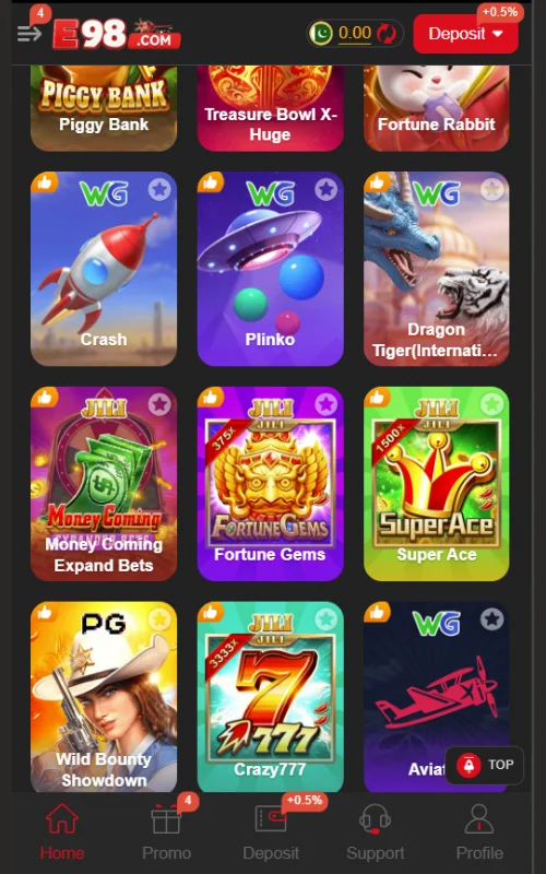 E98 Game