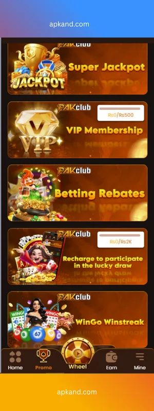 Pak Club Game