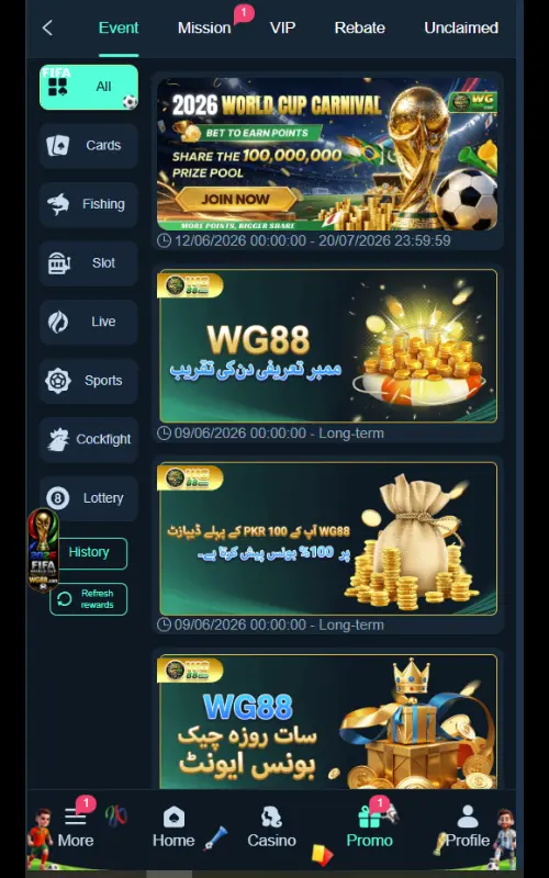 WG88 Game Best Game